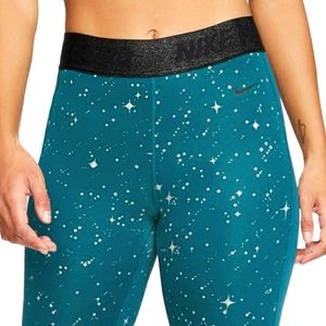 Nike Pro Leggings Warm NWT Starry Night Hyper Warm